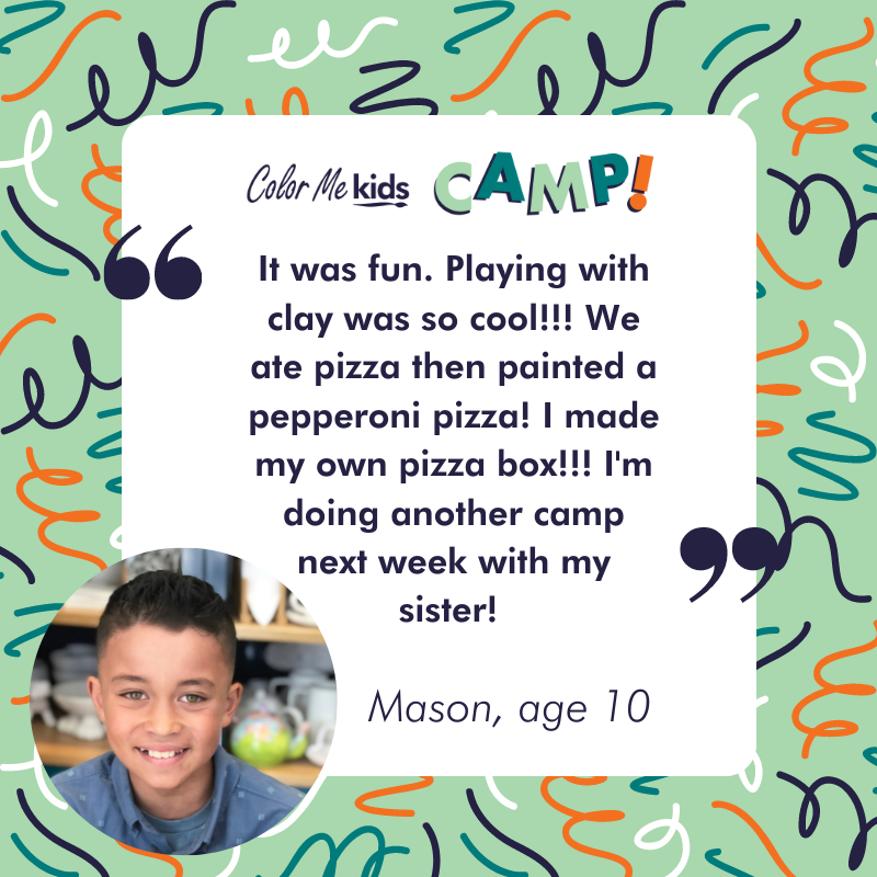 summer camp testimonial