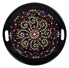 Color Me Mine Mosaic Mandala Tray