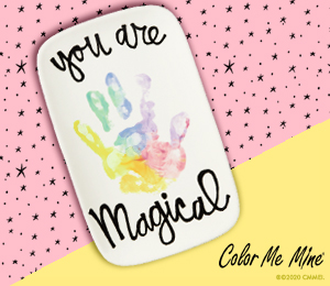 Color Me Mine Rainbow Handprint