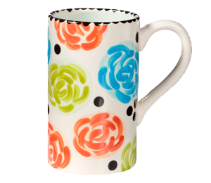 Color Me Mine Simple Floral Mug