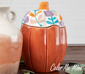 Color Me Mine Tall Pumpkin Box