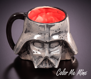 Color Me Mine Darth Vader Mug