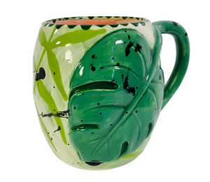 Color Me Mine Monstera Mug