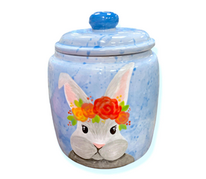 Color Me Mine Watercolor Bunny Jar