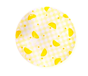 Color Me Mine Lemon Plate
