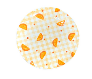 Color Me Mine Oranges Plate