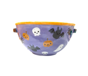Color Me Mine Halloween Candy Bowl