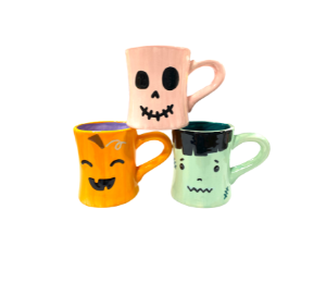 Color Me Mine Halloween Mini Mugs