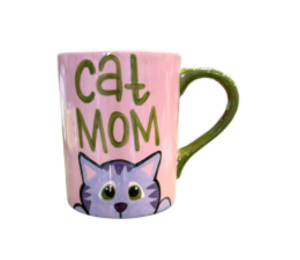 Color Me Mine Cat Mom Mug