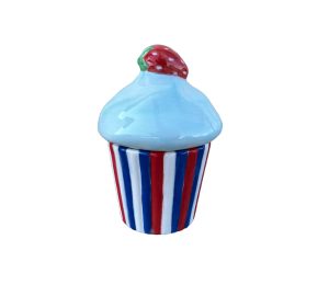 Color Me Mine Patriotic Cupcake