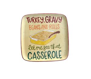Color Me Mine Casserole Plate
