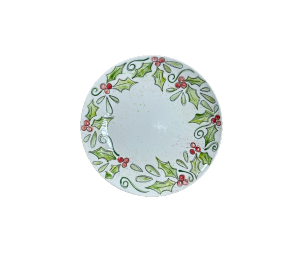 Color Me Mine Holly Dinner Plate