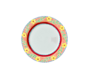 Color Me Mine Floral Dinner Plate