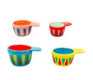 Color Me Mine Retro Measuring Cups