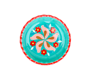 Color Me Mine Retro Pie Plate