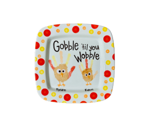 Color Me Mine Gobble Platter