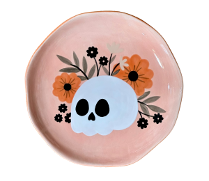Color Me Mine Freaky Salad Plate